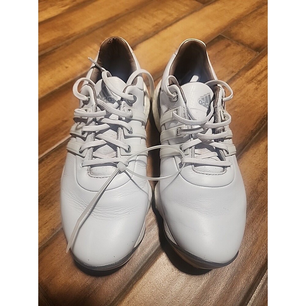 Adidas Mens Golf Shoes Boost Spikemore GV7245 . White. US 7